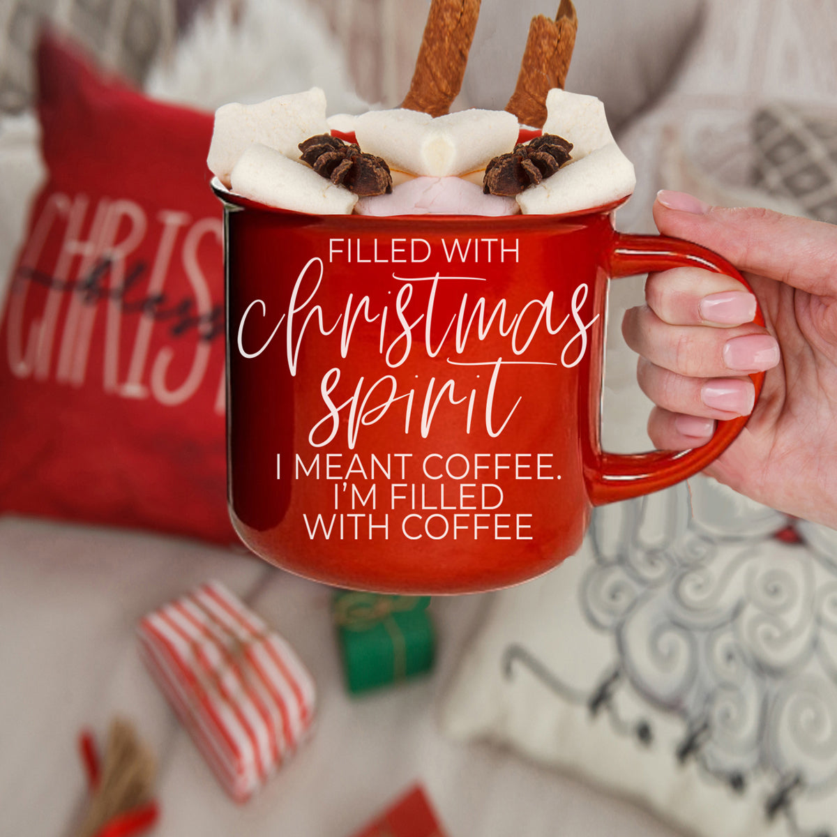 Christmas Spirit Mug by Gia Roma