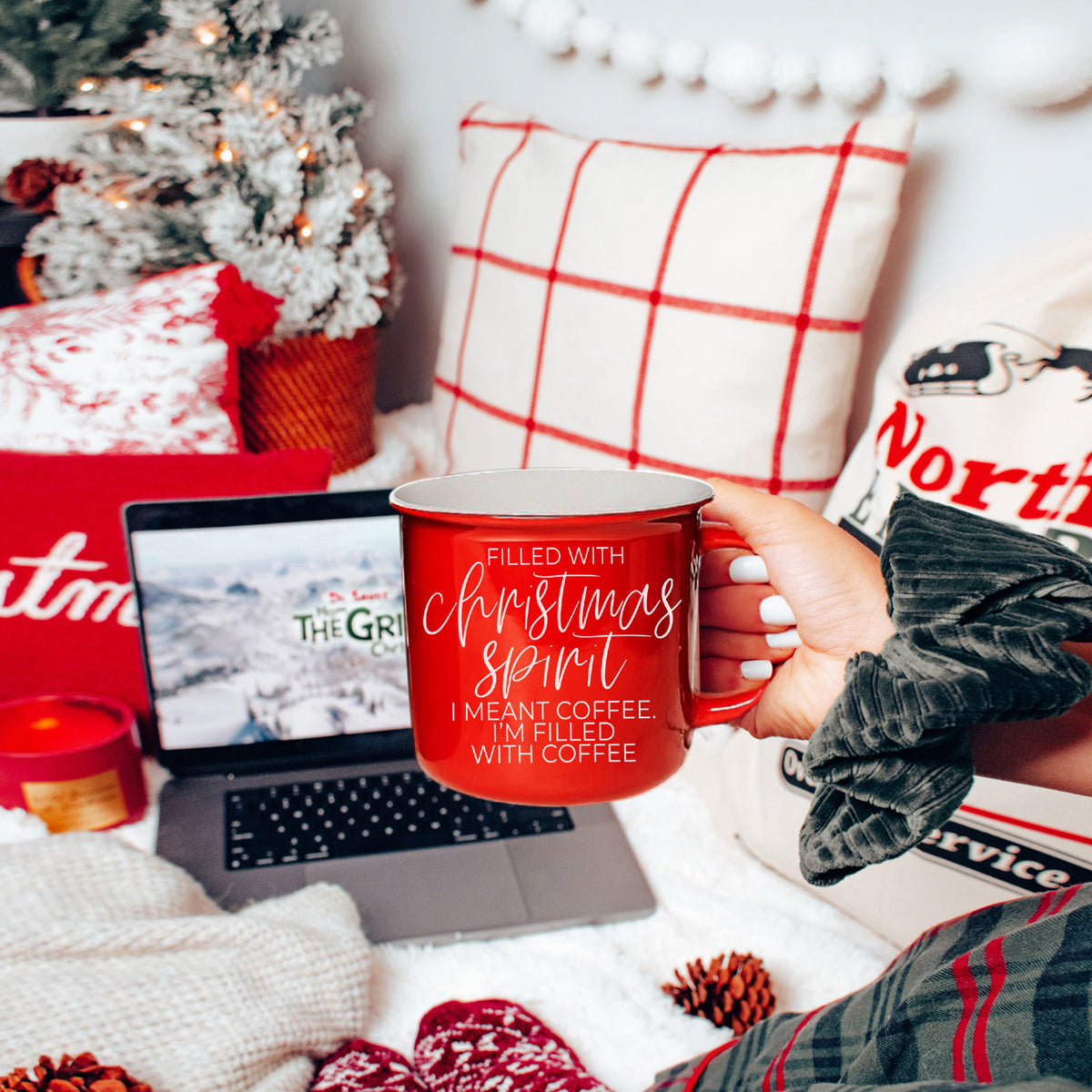 Christmas Spirit Mug by Gia Roma