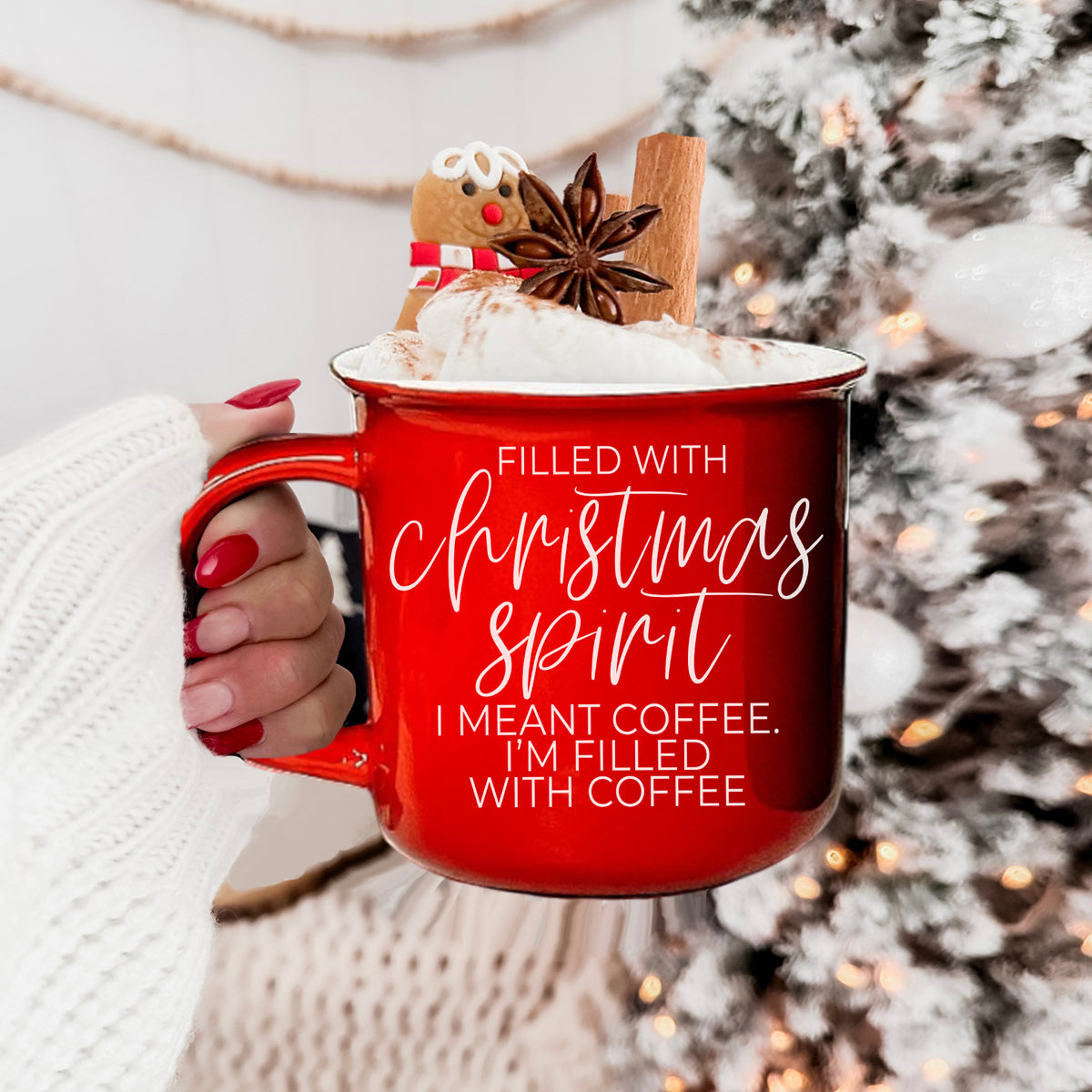 Christmas Spirit Mug by Gia Roma