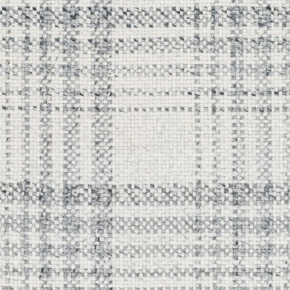Inara Gray Plaid Area Rug