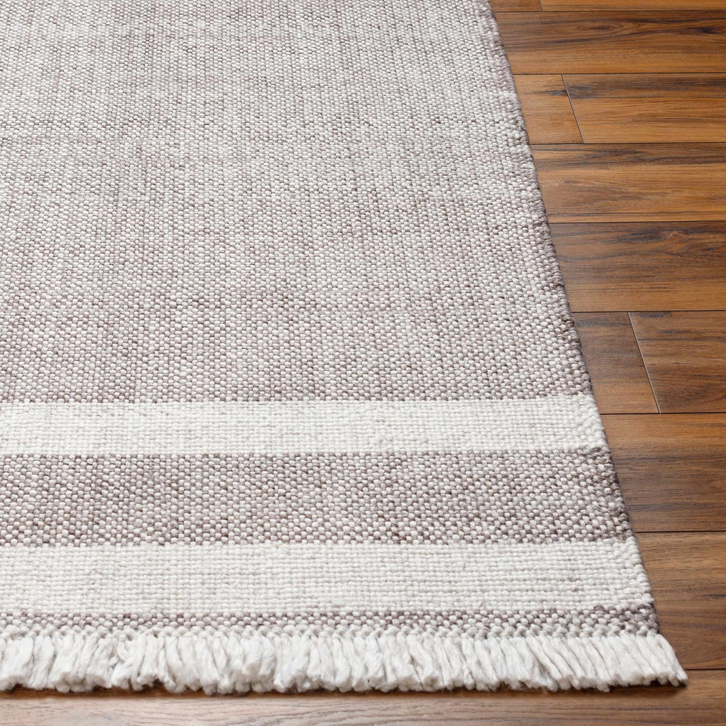 Loic Light Brown Area Rug - Clearance