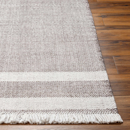 Loic Light Brown Area Rug - Clearance