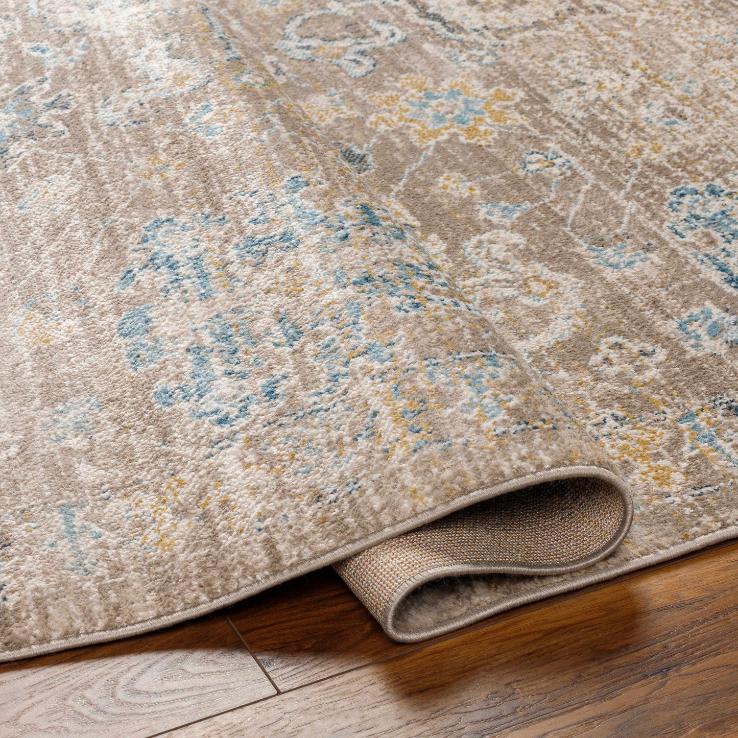 Harim Light Brown Area Rug - Clearance