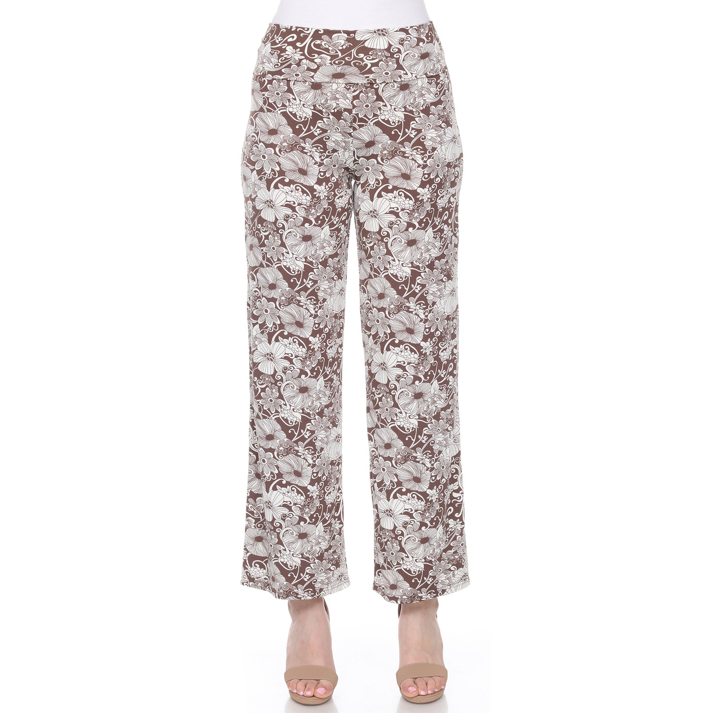 Brown Floral-
