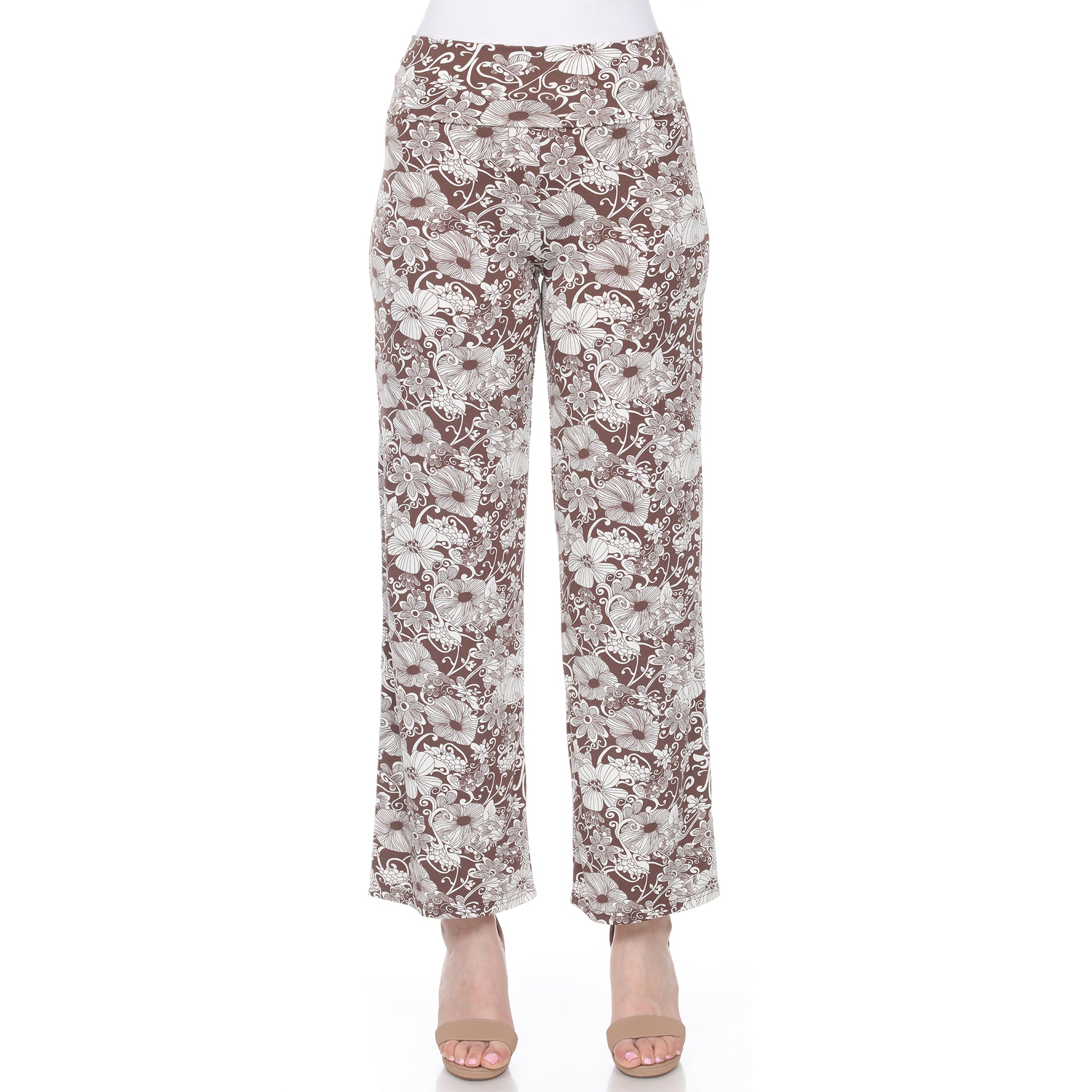 Brown Floral-