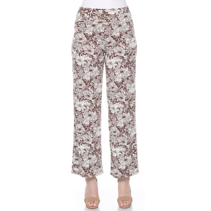Brown Floral-