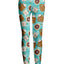 Blue & Brown Marshmallow Snowman Print