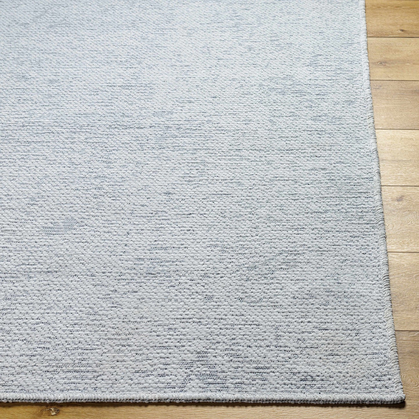 Isako Light Blue Solid Washable Rug - Clearance