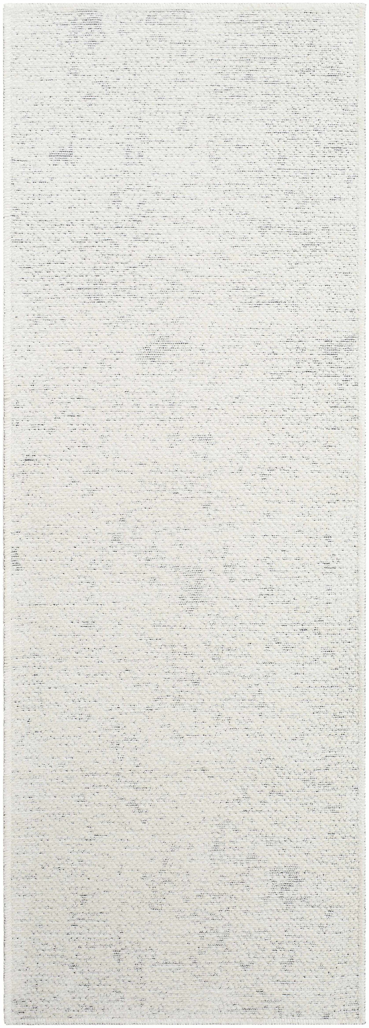 Isako Gray Solid Washable Area Rug