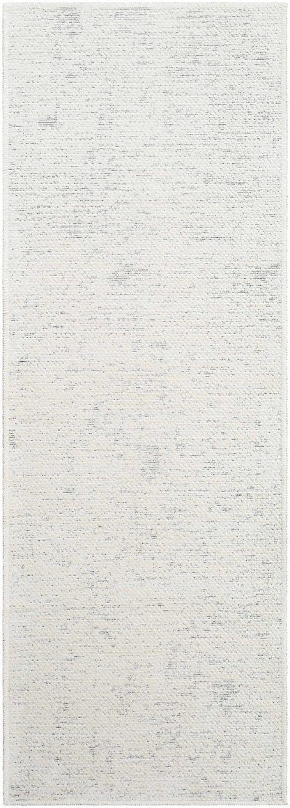 Isako Gray Solid Washable Area Rug