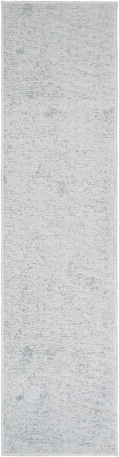 Isako Cream & Gray Solid Washable Area Rug - Clearance