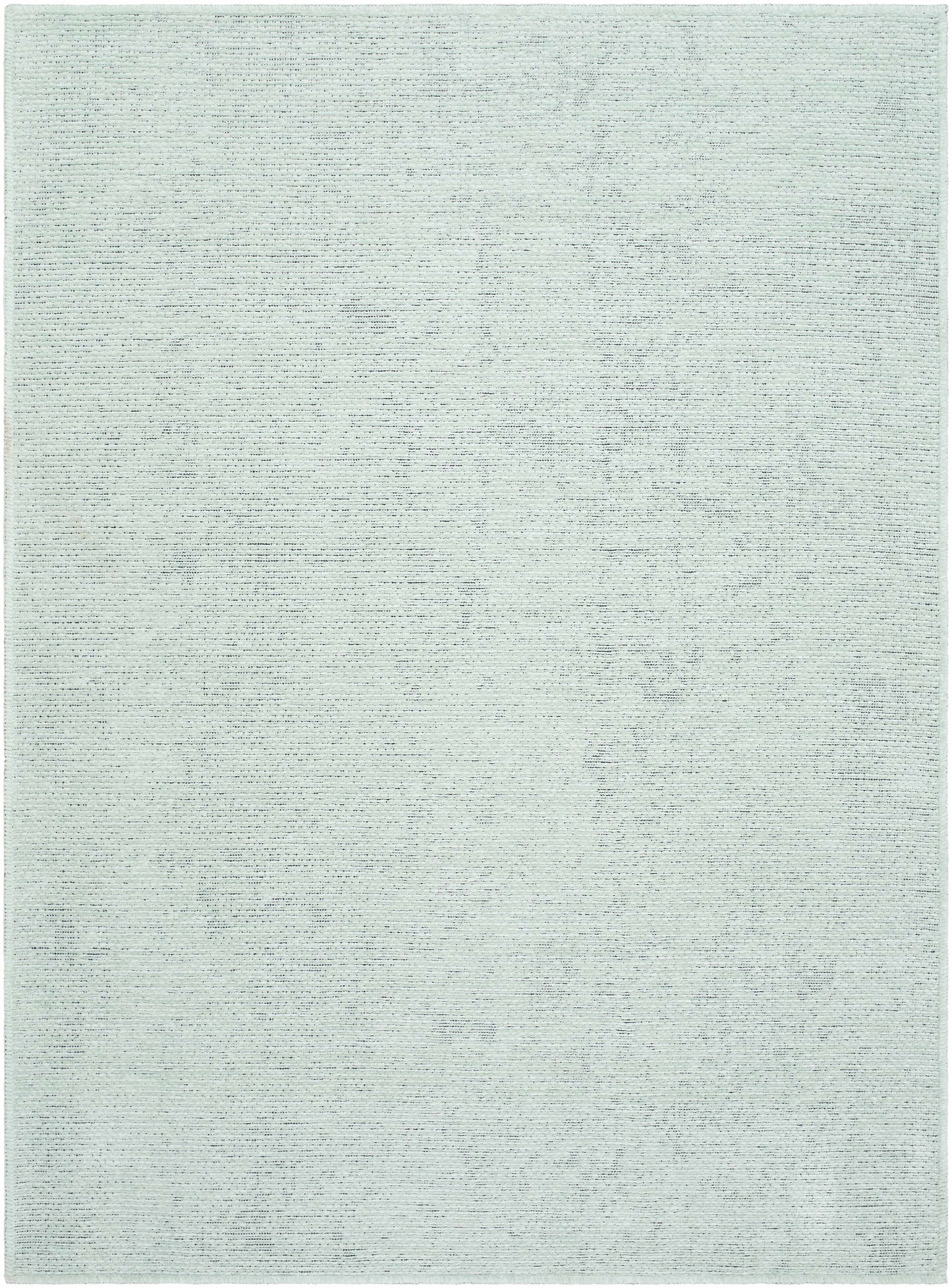 Isako Seafoam Solid Washable Area Rug