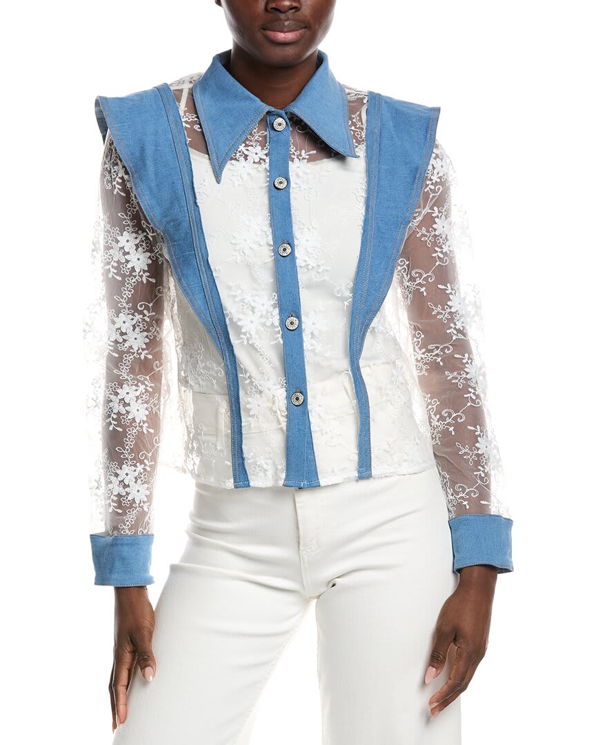 WHITE/DENIM-