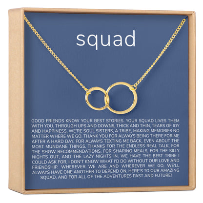 Squad Necklace, Multiple Styles