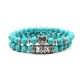 Teal / Silver