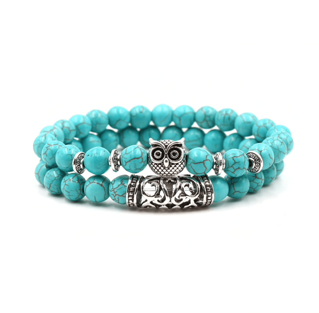 Teal / Silver-
