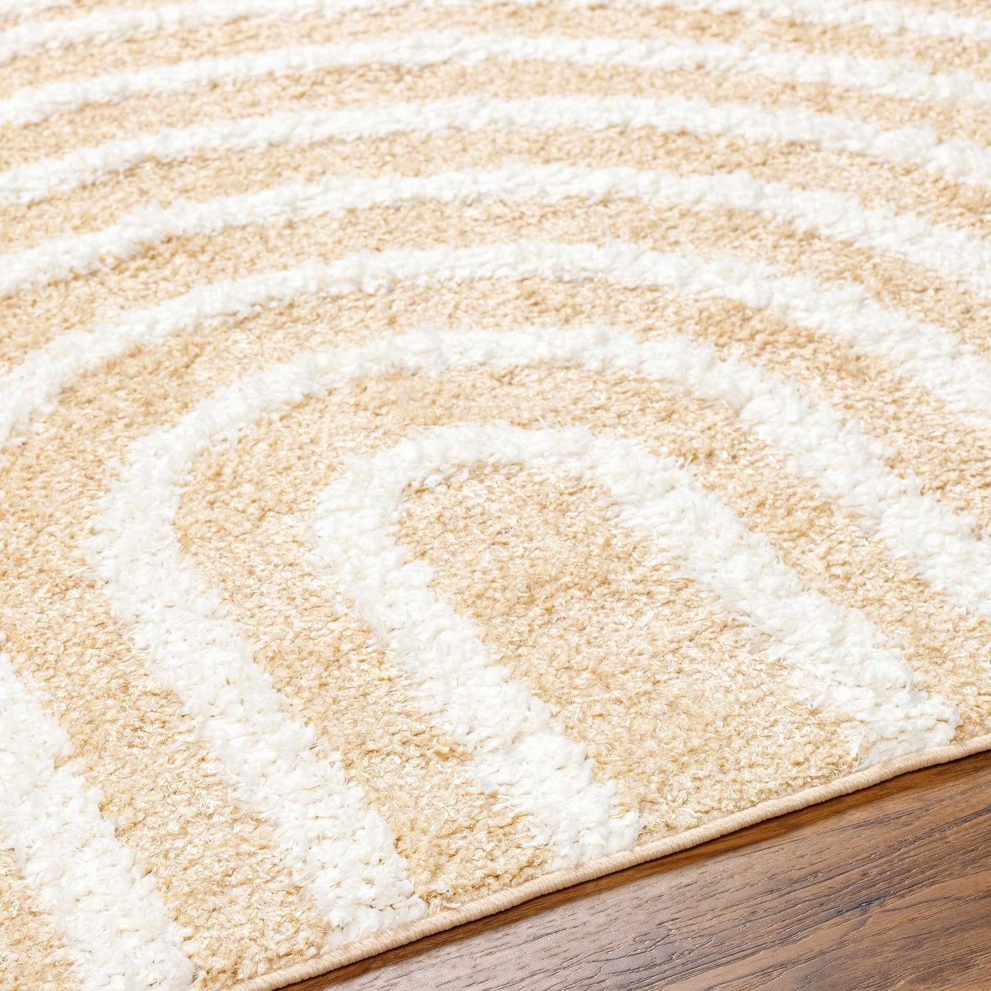 Arnel Beige Area Rug - Clearance