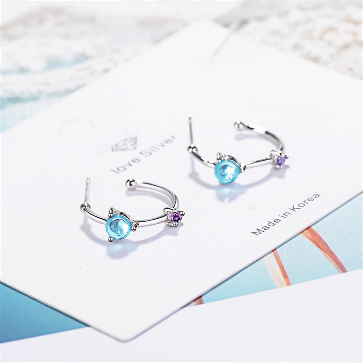 Blue-