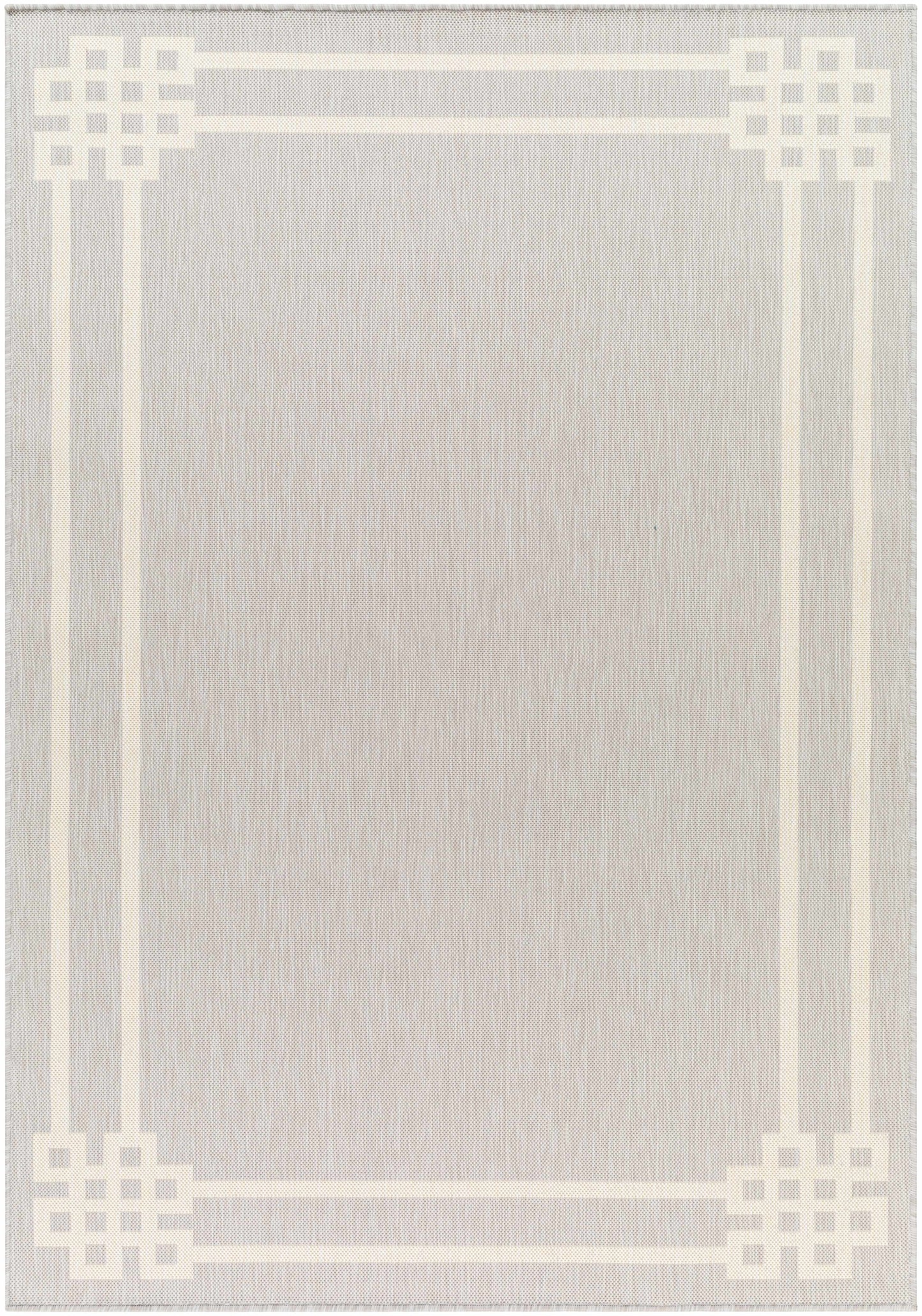 Ilori Light Gray Outdoor Area Rug - Clearance