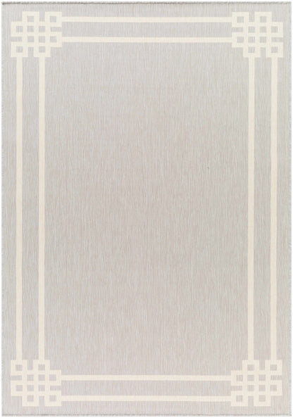 Ilori Light Gray Outdoor Area Rug - Clearance
