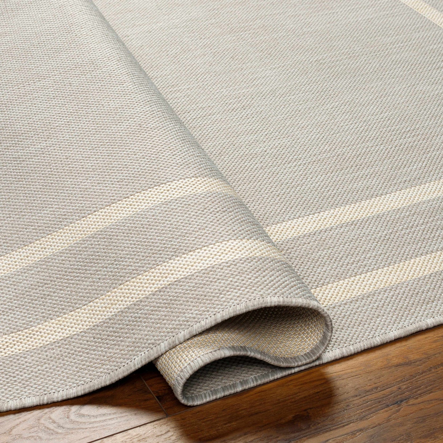 Ilori Light Gray Outdoor Area Rug - Clearance
