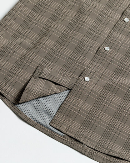Deke SS Shirt - Beluga Brown