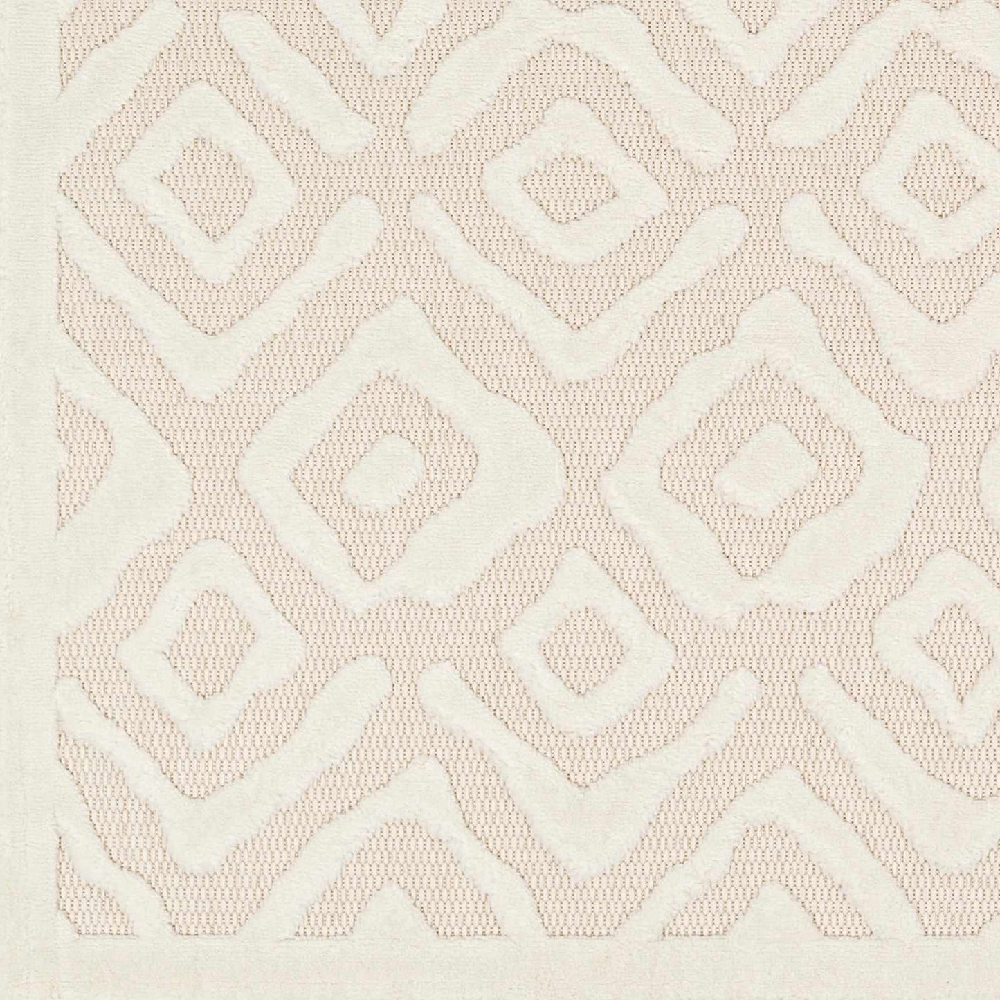 Burl Cream Outdoor Rug - Clearance