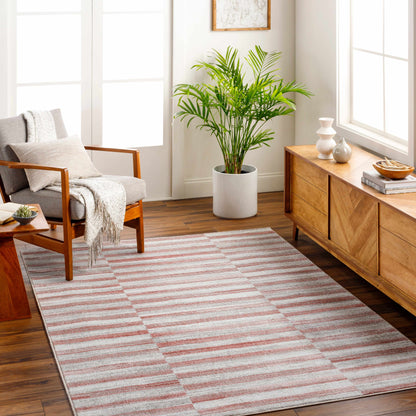 Gorou Pink Area Rug - Clearance