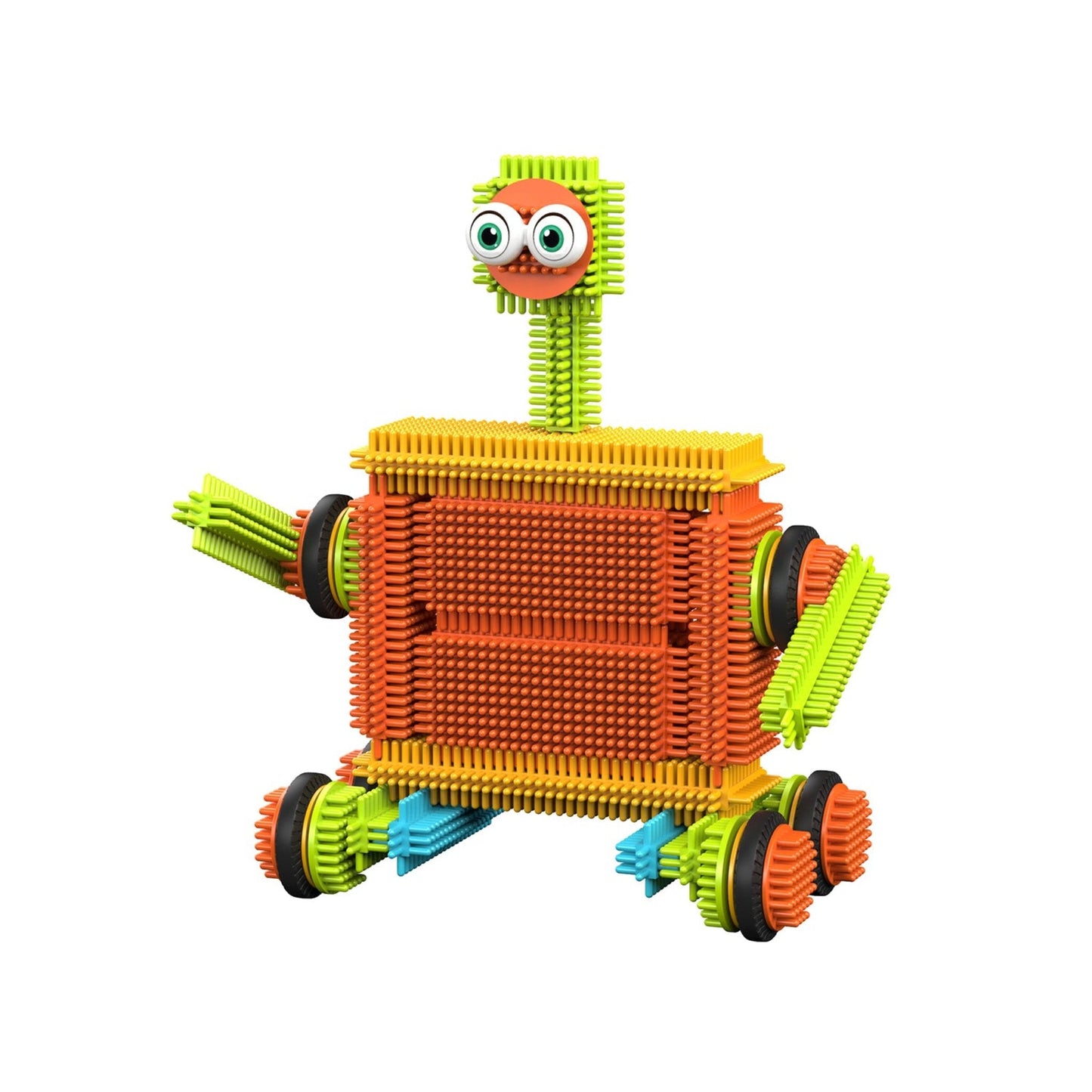 Contixo ST5 Bristle Shape STEM Blocks - 144 Pcs 3D Building Tiles Set