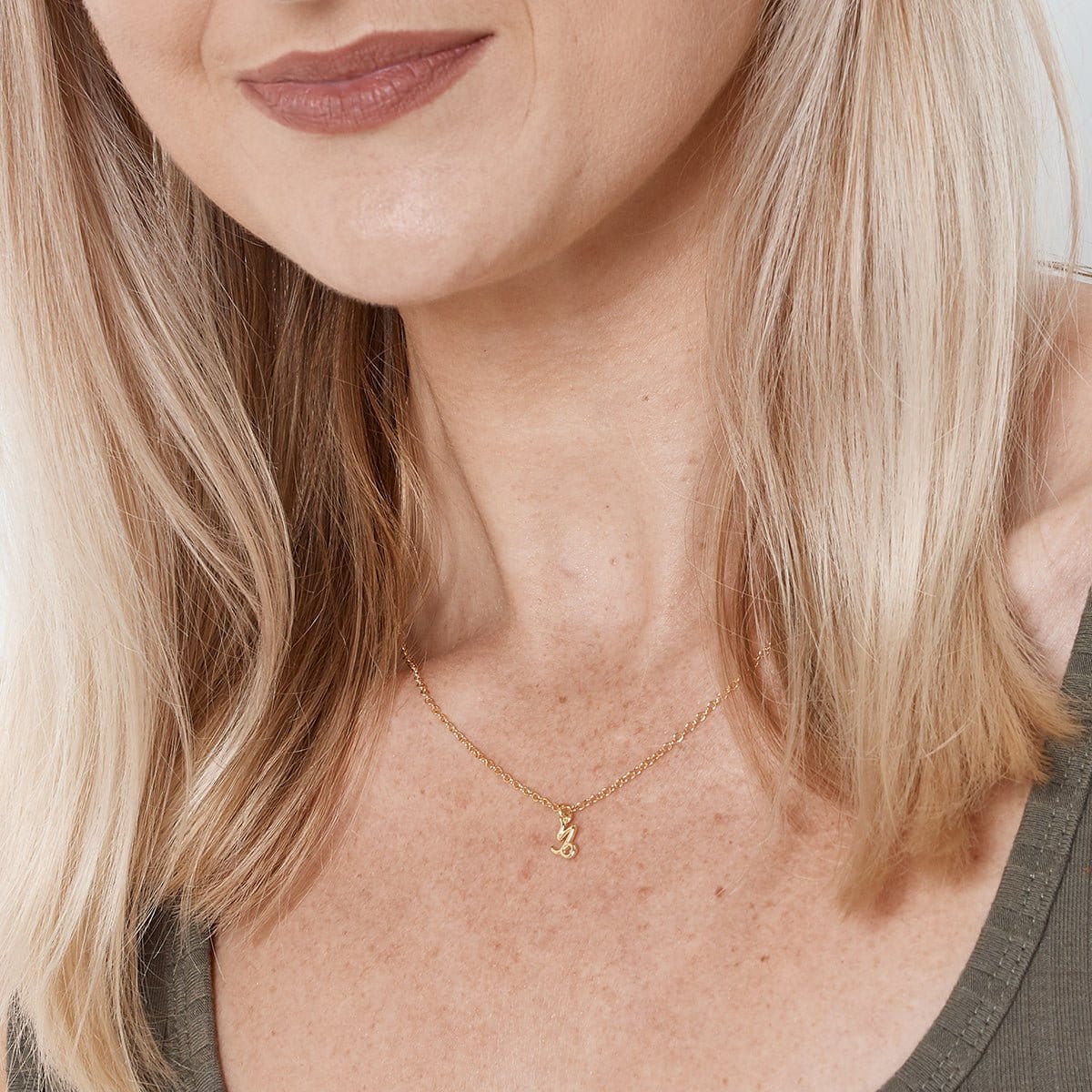 Starry Night Capricorn Zodiac Necklace