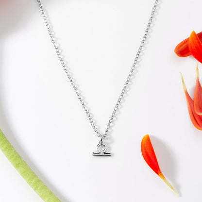Starry Night Libra Zodiac Necklace