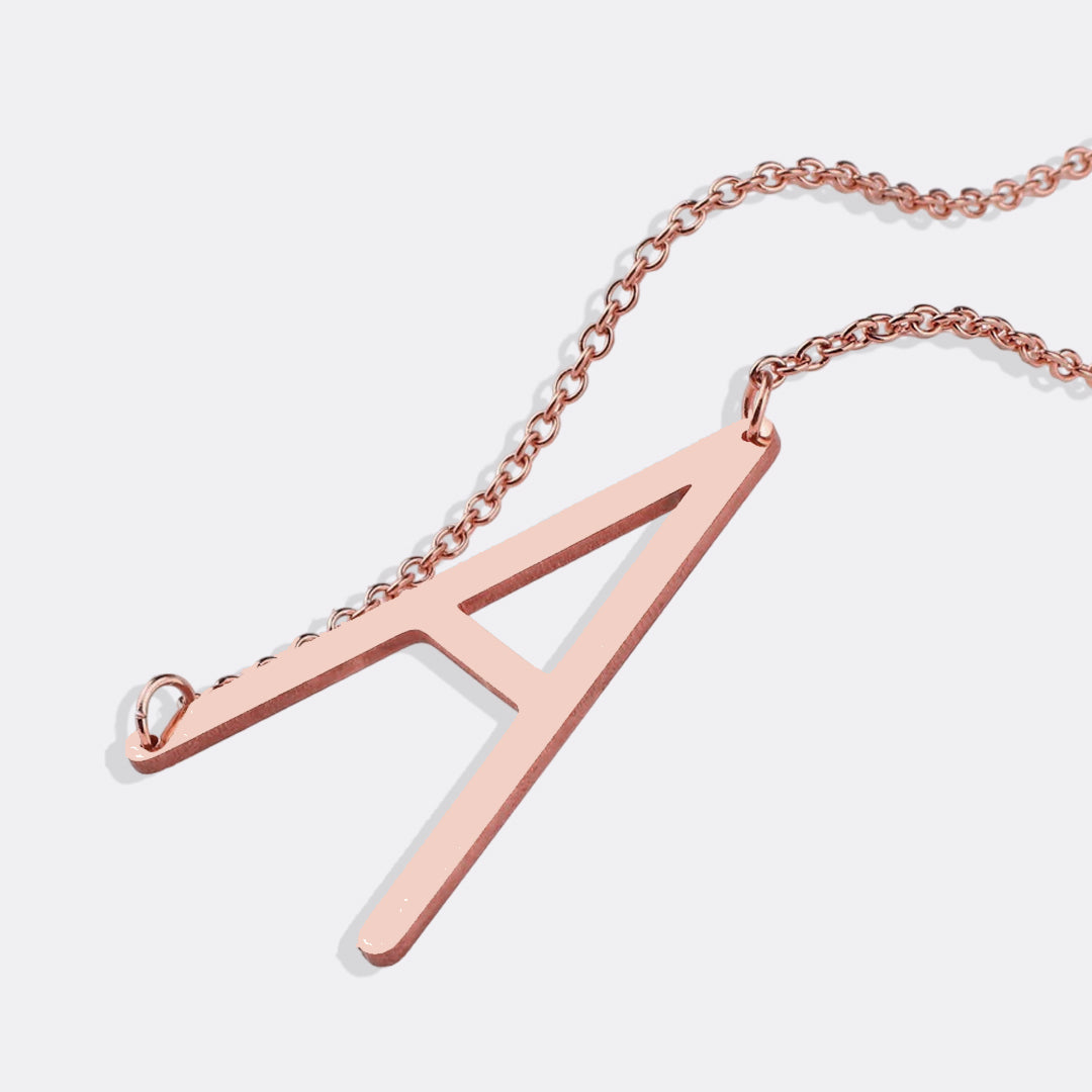 Mint & Lily Statement Initial Necklace