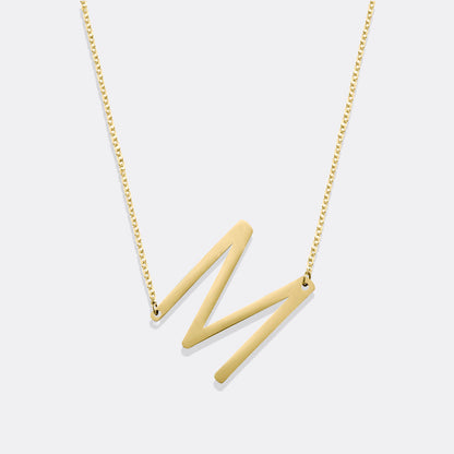 Mint & Lily Statement Initial Necklace
