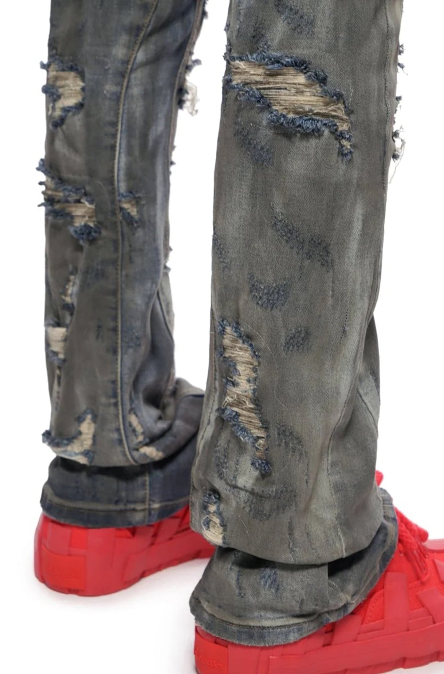Valabasas Steeltoe Stacked Jean - Light Vintage Wash
