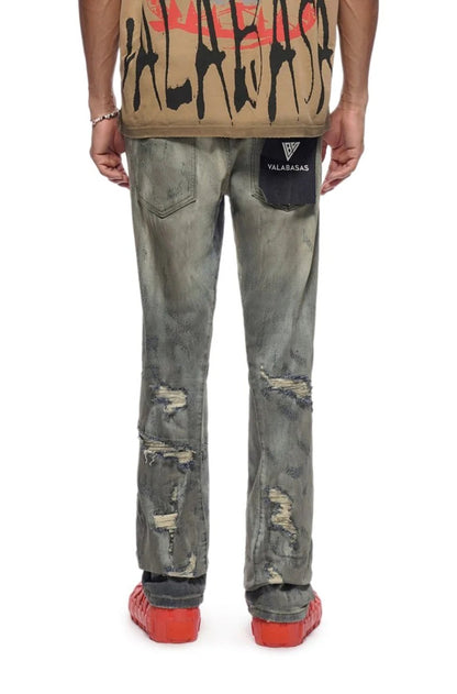 Valabasas Steeltoe Stacked Jean - Light Vintage Wash