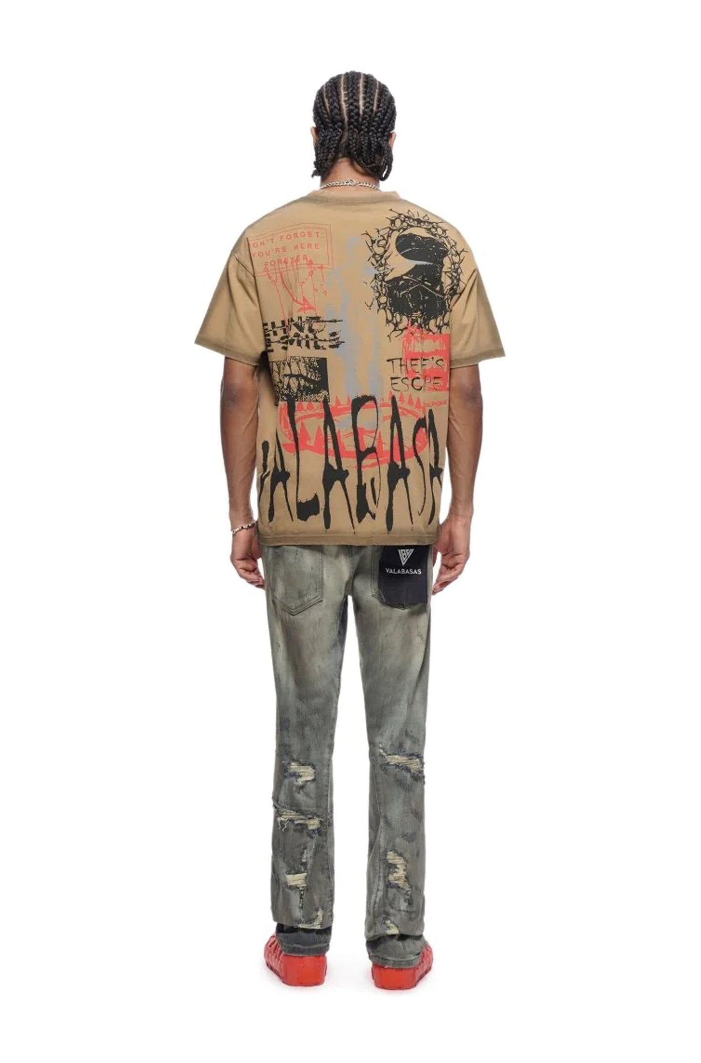 Valabasas Steeltoe Stacked Jean - Light Vintage Wash