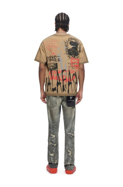 Valabasas Steeltoe Stacked Jean - Light Vintage Wash