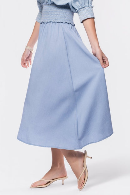 Stella Skirt (Light Blue)