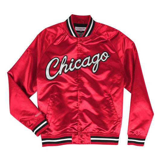 Mitchell & Ness NBA Lightweight Satin Jacket Chicago Bulls