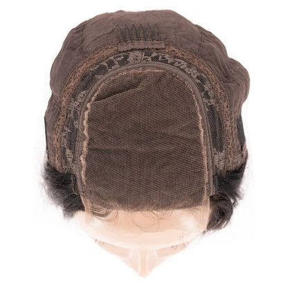 Straight 4x4 Transparent Lace 100% Human Hair Closure Wig