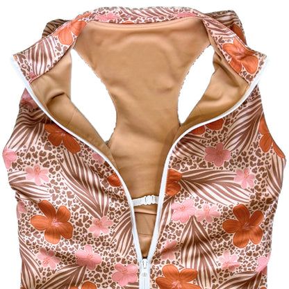 Constantly Varied Gear Half Zip Dress - Sunkissed