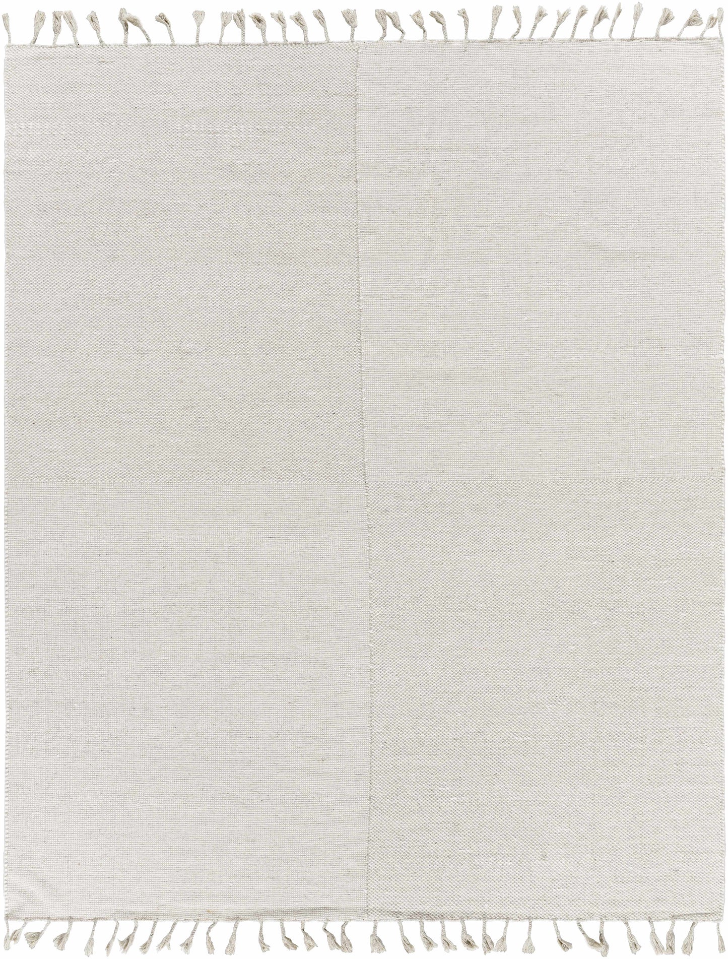 Abhay Cream Wool Area Rug - Clearance