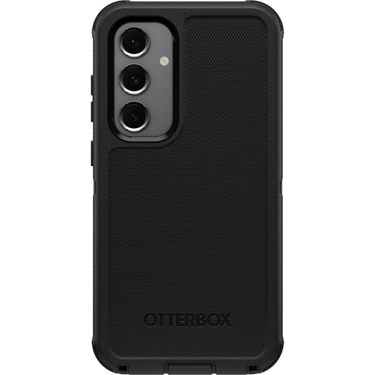 Otterbox Samsung Galaxy S24 Fe Defender Series Case - Black, Rugged & Durable, with Port Protection