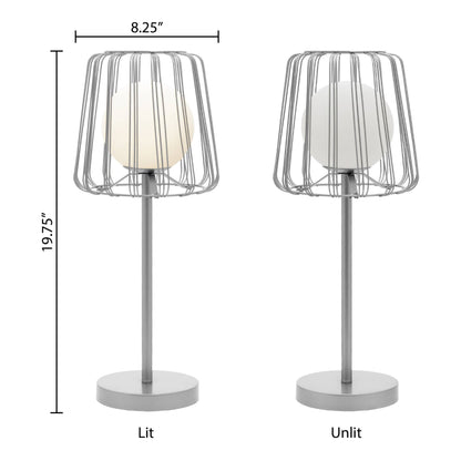 Silver/ White-