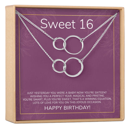 Sweet 16 Necklace, Multiple Styles