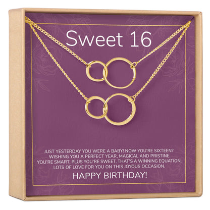 Sweet 16 Necklace, Multiple Styles
