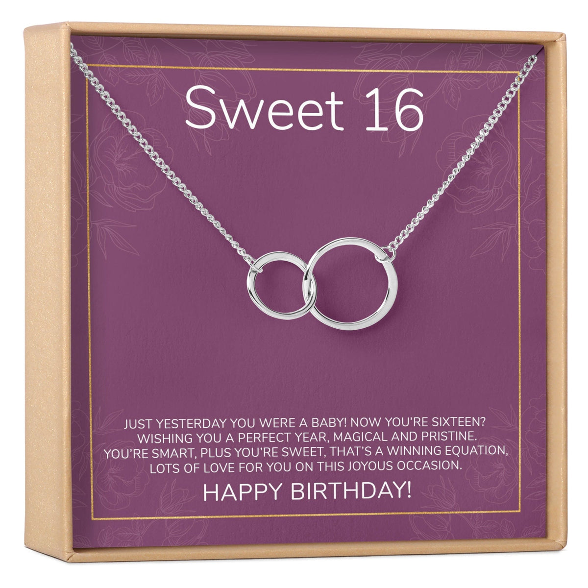 Sweet 16 Necklace, Multiple Styles