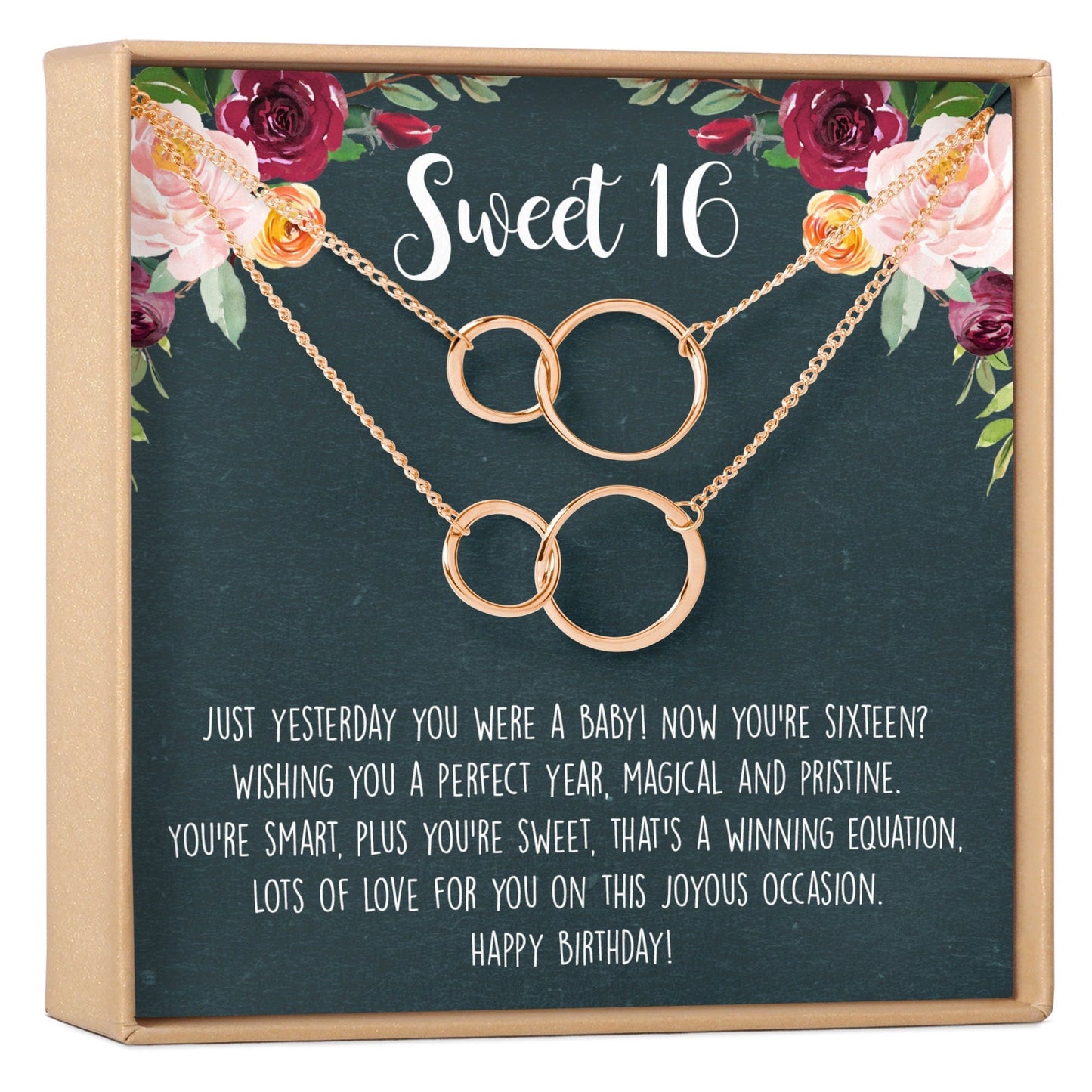 Sweet 16 Necklace, Multiple Styles