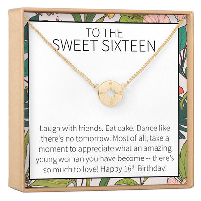 Sweet 16 Necklace, Multiple Styles
