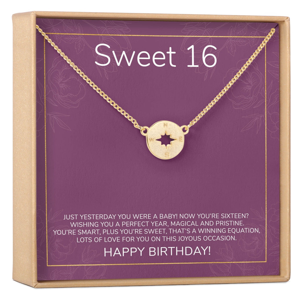 Sweet 16 Necklace, Multiple Styles